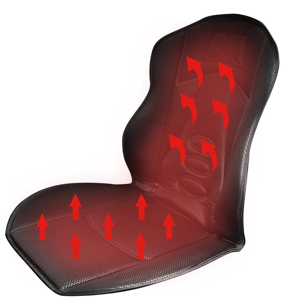 Auto Drive | AutoDrive 12-Volt Heated Seat Cushion, Auto Shut-off